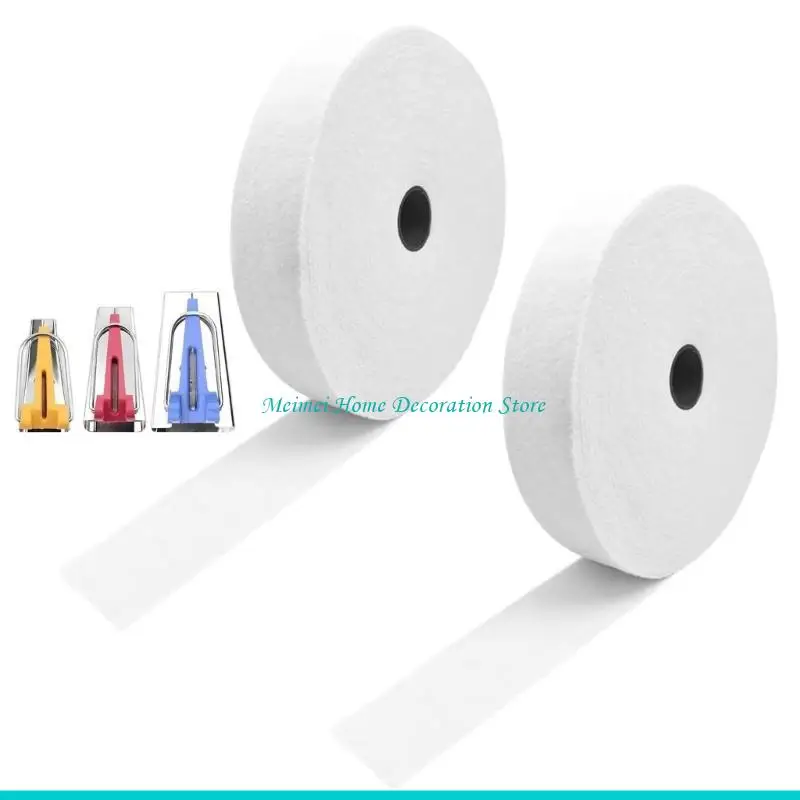 

H7BF Cotton Batting Roll 2-1/4Inch by 76Yards Cotton Blend Batting Roll for Throw Rugs Braided Rug Upholstery