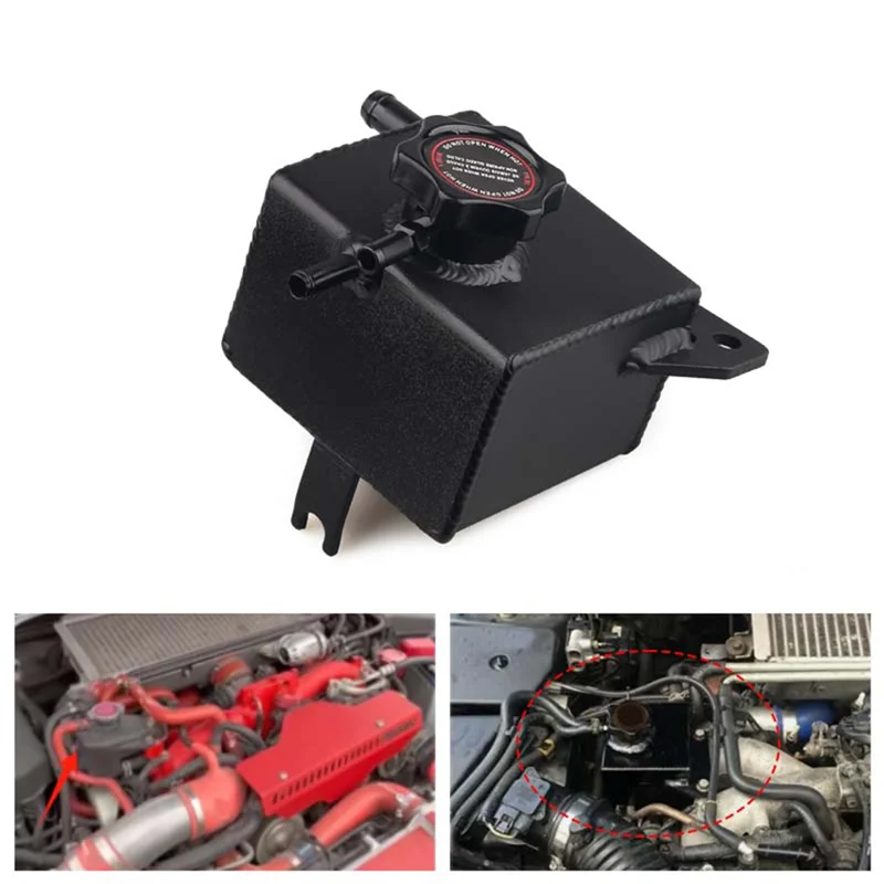 

For Subaru WRX 2002-2007 STI 2004-2016 Coolant Expansion Tank Overflow Reservoir Bottle 2002 For Subaru Impreza WRX Sedan