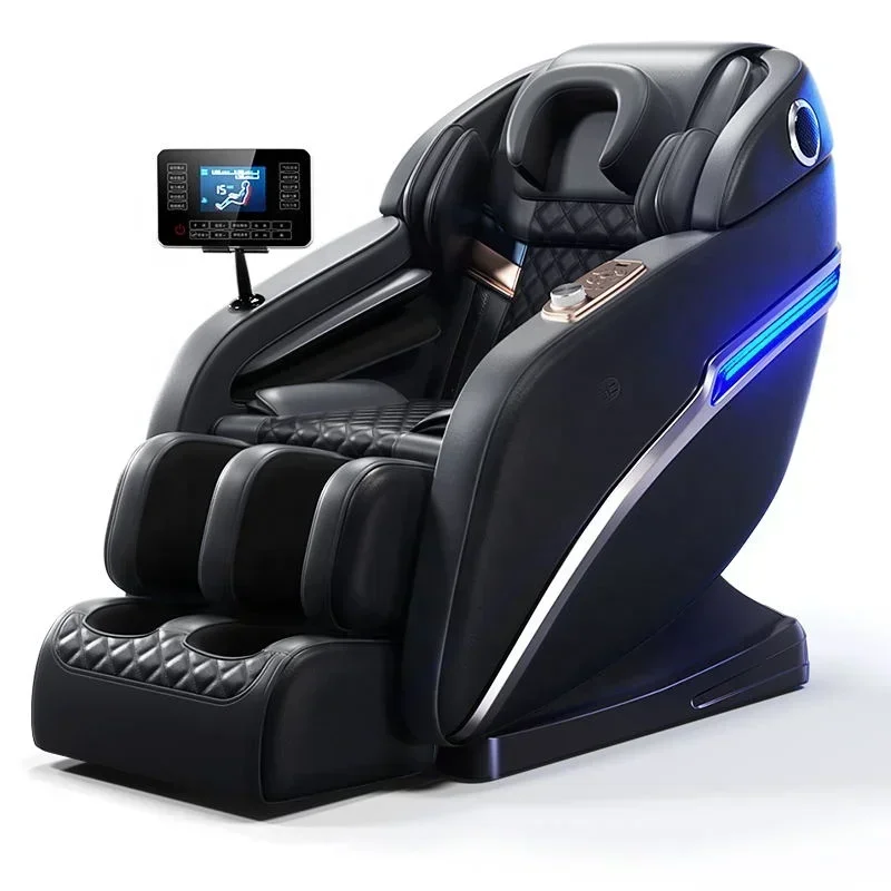 

Massage Chair Home Office Electric Heating Kneading Luxury Zero Gravity Recliner SL rail AI voice HOT SALES