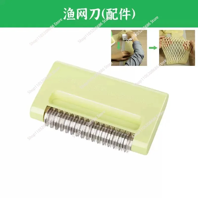 Manual Continuous Slicing Potato Machine Radish Lotus Root Potato Long Slicing Shredding Net Shape Slicing Machine