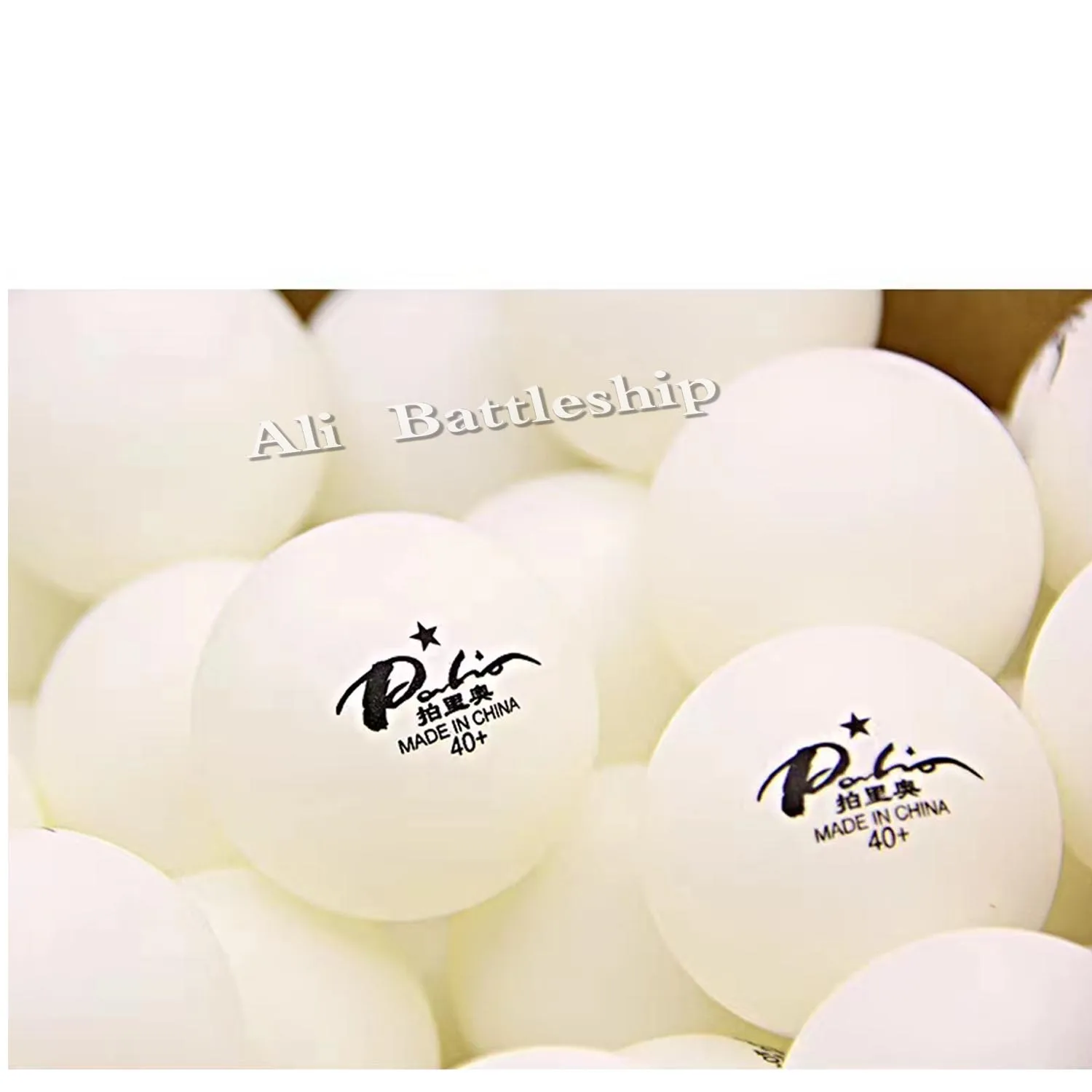 120 Balls Palio 1Star 1-Star Star1 40+ New Materials White Training Balls Table Tennis Balls for Ping Pong racket