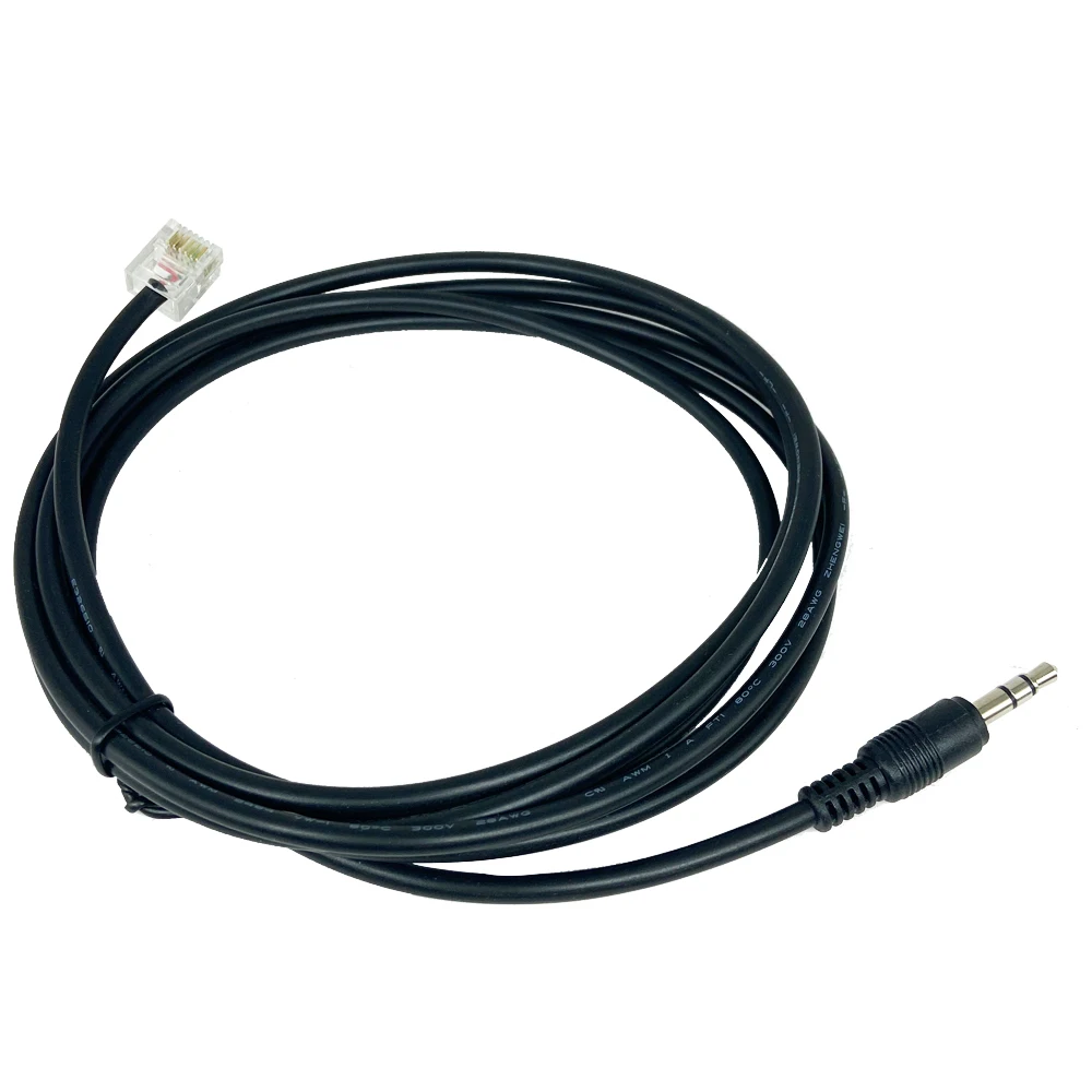 3.5mm Stereo Jack to RJ12 6P6C Connect Cable for Connecting Clubsport Wheel Bases/Racing Wheels For Fanatec Handbrake