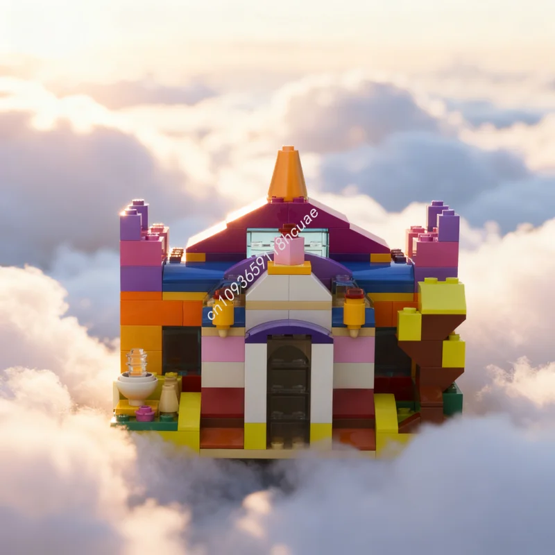 

226 шт. MOC классическая красочная модель дворца строительные блоки сборка конструкции креативная игрушка «сделай сам» идея рождественского подарка образование