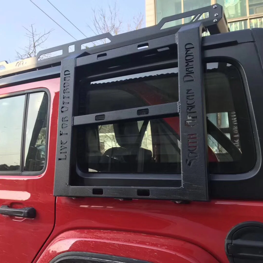 Lantsun JL1087 Roof Rack For Jeep For Wrangler JL 2018+ Accessories Storm Luggage Rack For 4 Door