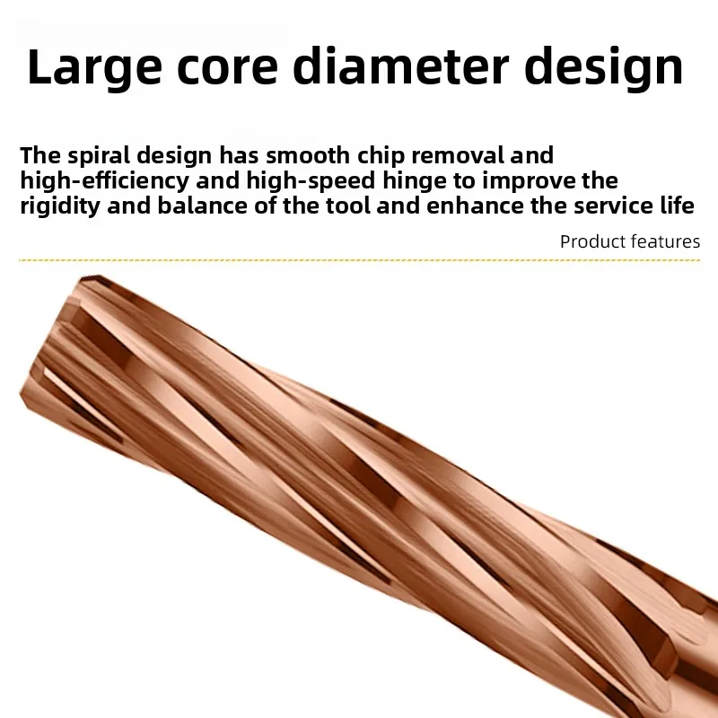 5.79-7.13 มม.H7 รีมเมอร์คาร์ไบด์,ความแม่นยำเส้นผ่าศูนย์กลาง DIY เครื่องมือเหล็กสำหรับอลูมิเนียม,สแตนเลสเครื่องจักรกล