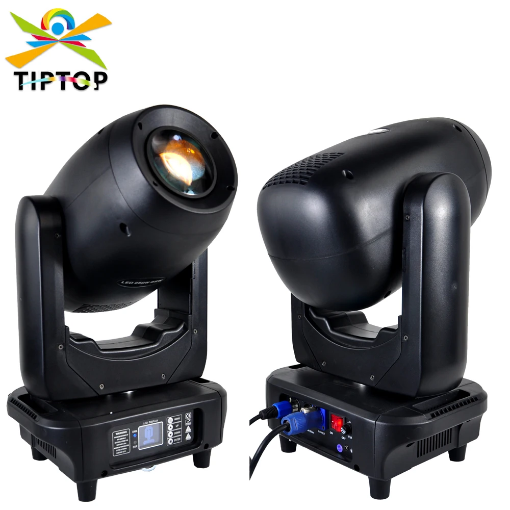 

TIPTOP 250W Beam Spot Wash 3IN1 LED Moving Head Light 16/20 DMX Channels 3-facet Prism with Frost Lens For Wedding Decoration