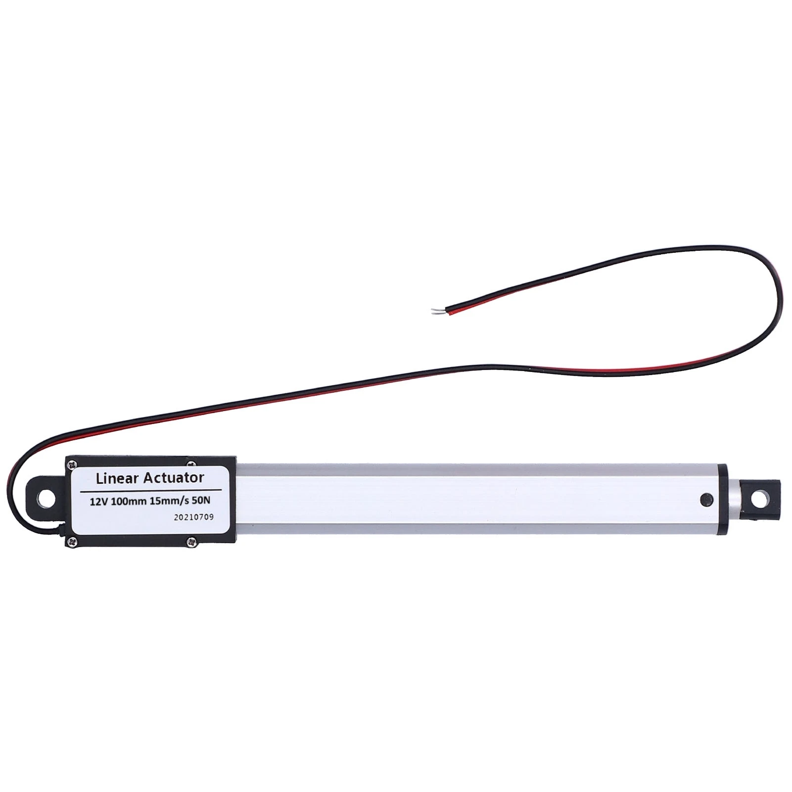 Linear Actuator DC 12V 100mm Internal Limit Switch Low Noise Electric Mini Linear Actuator for Industrial Agriculture15mm/s-50N
