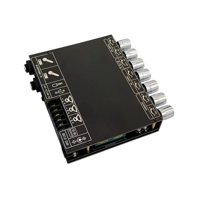 

Audio microphone Audio all-in-one machine 2.1 channel audio speaker amplifier board 50 + 100 watts high power