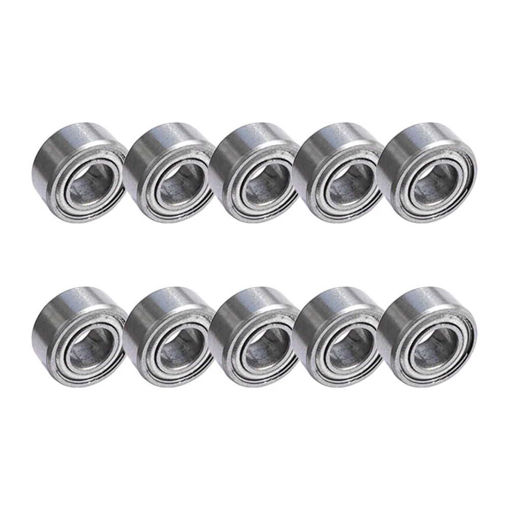 10pcs High Speed Bearing Miniature 685ZZ Metal Shielded Ball Bearings Strong Load Capability Carbon Steel 5x11x5mm Home Hardware