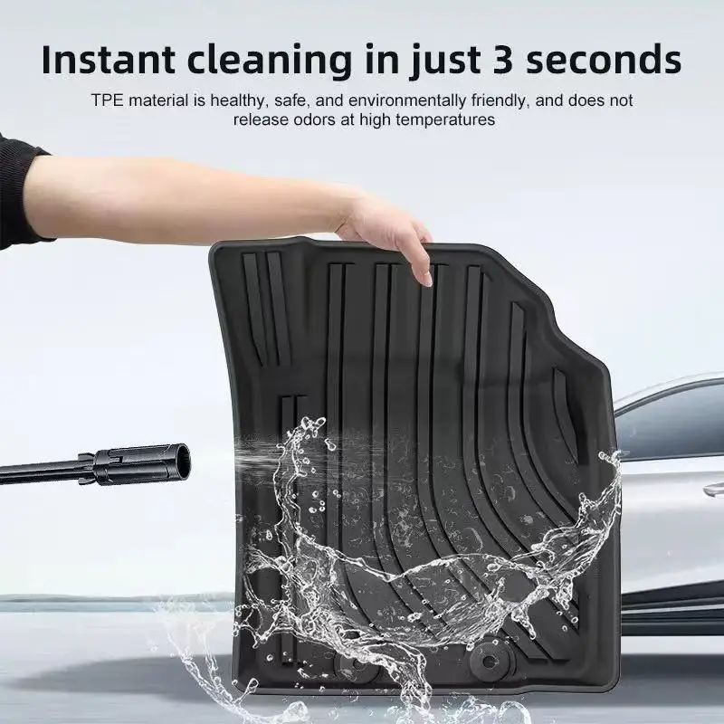 RHD الحصير لسوزوكي فرونكس 2024 الحصير سيارة TPE مقاوم للماء القدم حصيرة البضائع بطانة اليد اليمنى محرك 2025 فرش داخلي للسيارات والشاحنات #2