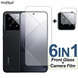 Tempered Glass For Xiaomi 14 Screen Protector On Xiaomi 14 Glass Protective Phone Camera Lens Film For Xiaomi Mi 14 13T Pro