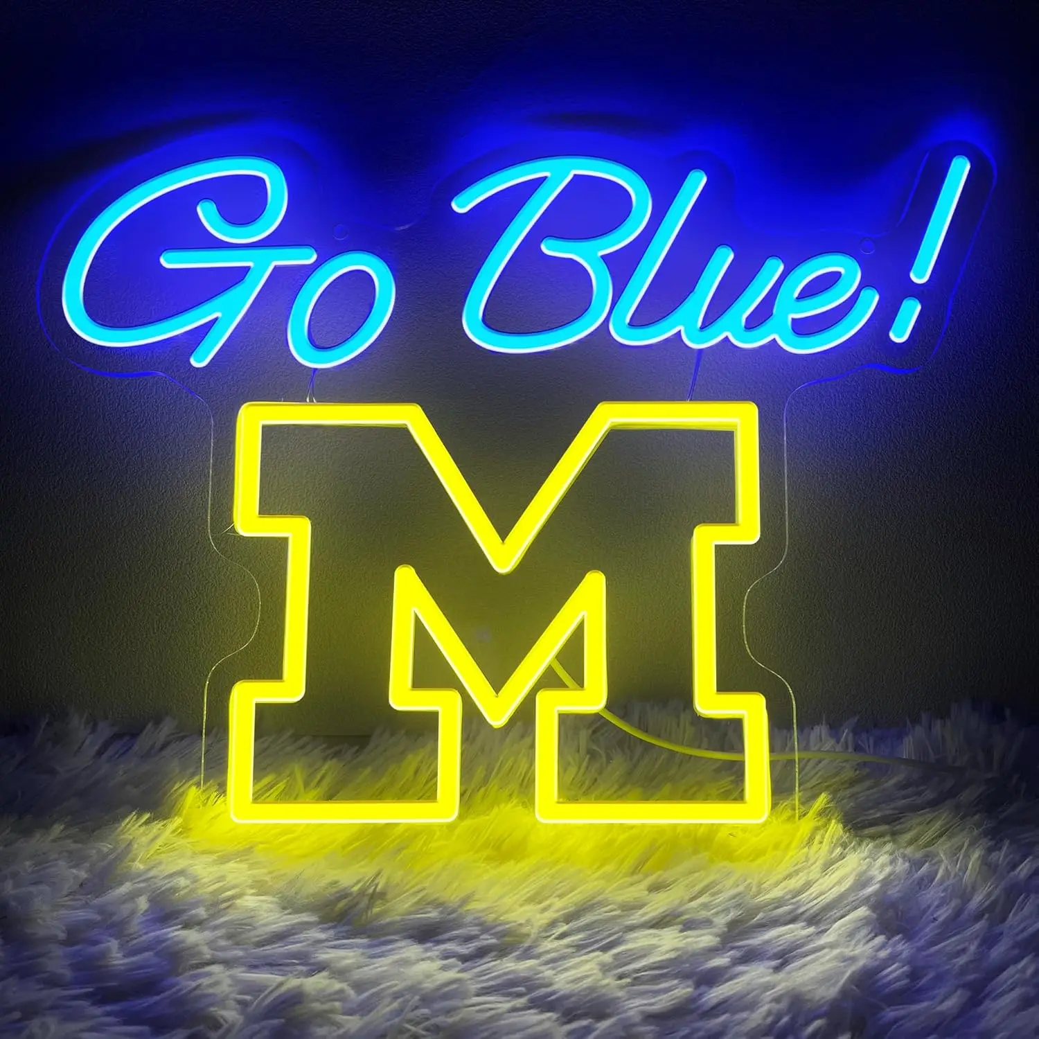 University Basketball Team Neon Sign Art Wall Light USB Power LED Light for Gaming Room Bedroom Decoration Gift Night Light