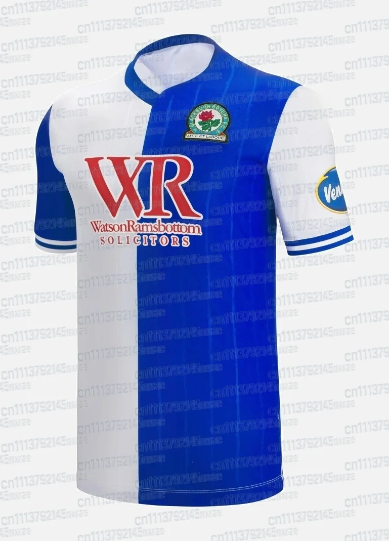 2627 Blackburn Rovers Saison-Fußballtrikot Kurzarm Unisex Fan-Trainings-Sporttop Familien-Set – Detail 6
