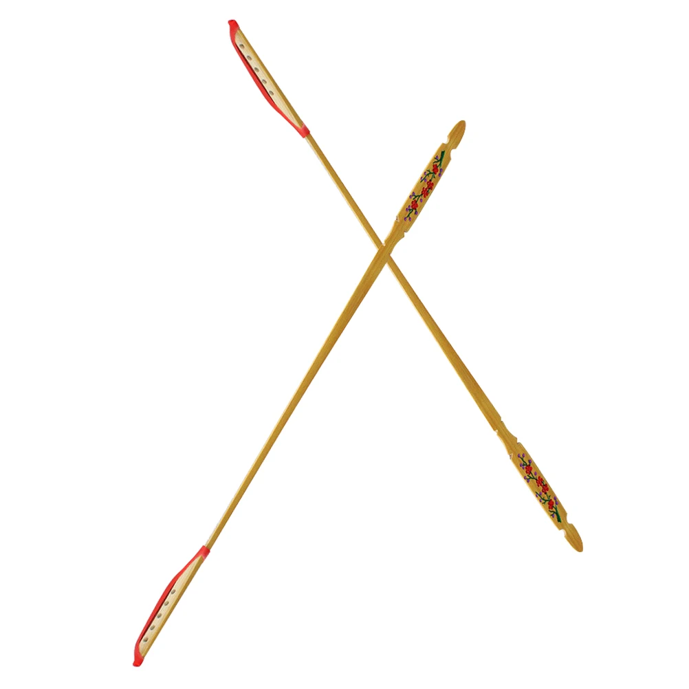 

2pcs Yangqin Mallets Bamboo Dulcimer Hammers Lightweight Compact Durable Anti Cracking Suitable Percussion Instruments Music