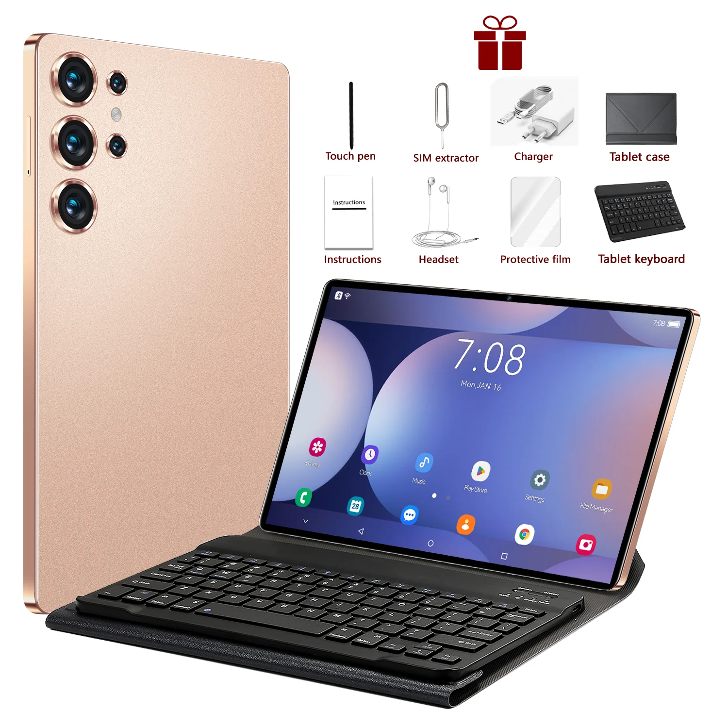2025 S25 UItra Tablet Android 15 Tablette 22GB+2T Tablet PC WiFi Snapdragon 8 Gen3 Original Global Version 5G Dual SIM Card