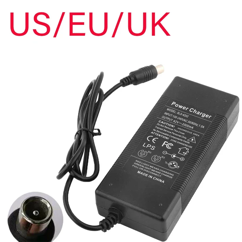 

EU/US/UK Plug Electric Scooter Charger Battery Adapter 42V 2A for Xiaomi M365 Escooter Charger Power Supply Es2 Charger