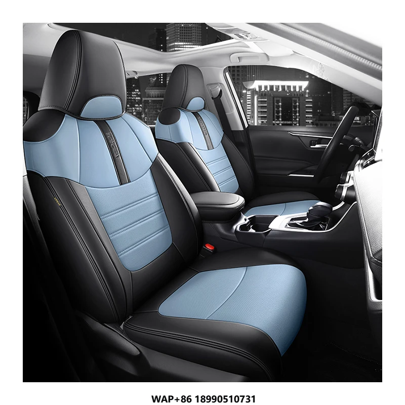 

Car Seat Cover Specific Customize for 2020-2024 RAV4 Full Covered Front Rear Full Set Car Accessories Nappa Leather