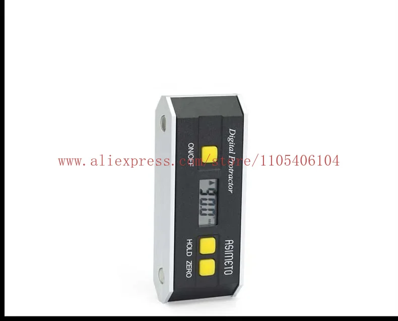 490-16-0 490-16-2( with magnet on base) range 360° resolution 0.1° level type Digital Protractors
