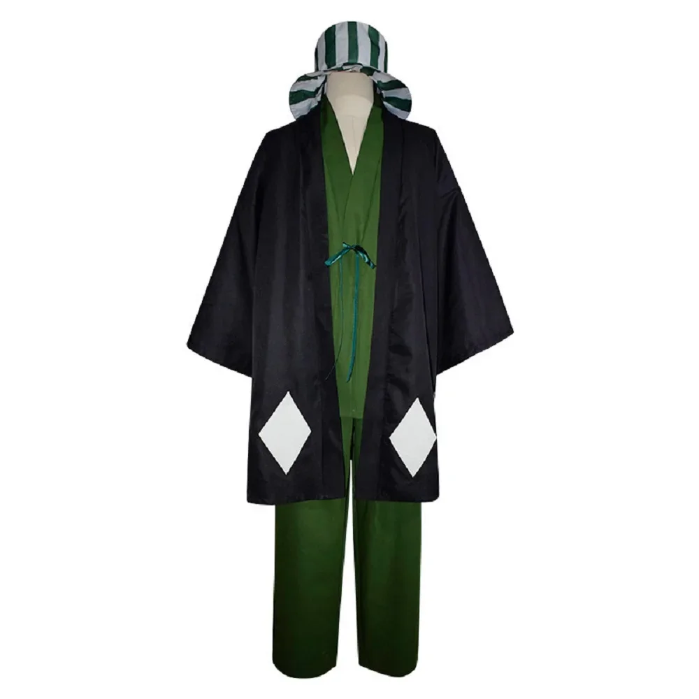 

Unisex Cos Anime Urahara Kisuke Cosplay Costumes kimono Suit Sets Custom Size