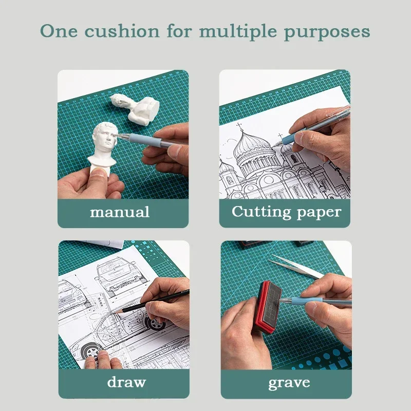 A3 A4 A5 PVC Cutting Mat Pad Double-sided Patchwork Cut Pad Patchwork Tools Manual DIY Model Tool