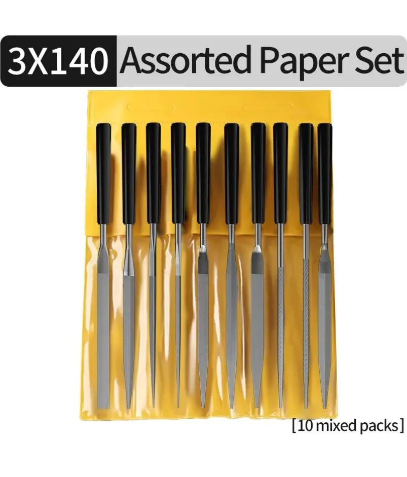 

10pcs/set Metal Needle File Set Wood Rasp Metal Polishing Hand FileTools Steel Rasp Needl Filing For Metal Glass Stone Wood Carv