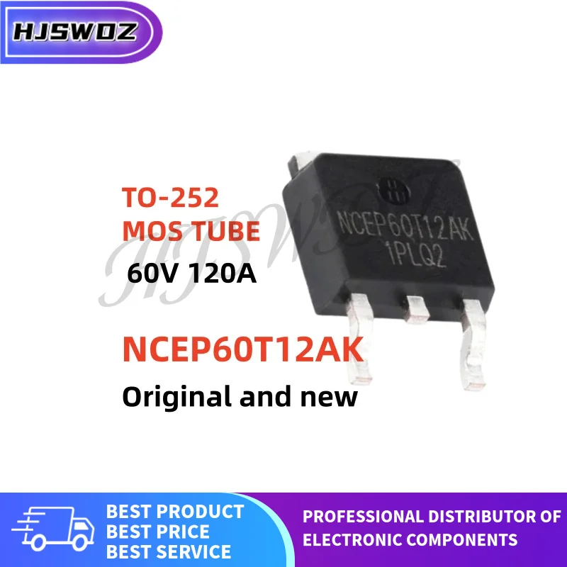 10~30PCS Original 100% New NCEP60T12AK 60T12AK TO-252 60V 120A MOS field effect transistor
