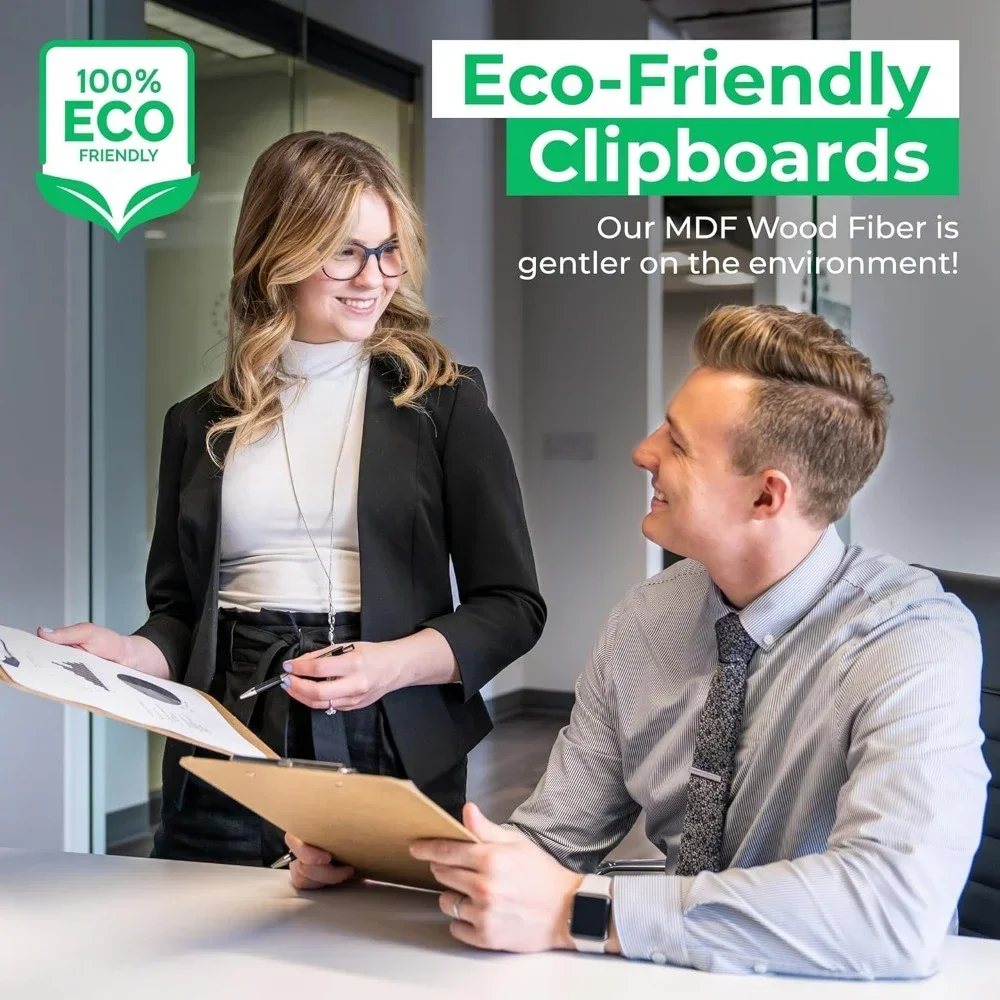 Direct clipboard with Low profile clip (set of 30) - Wood clipboard bulk 30 pack clipboard classroom