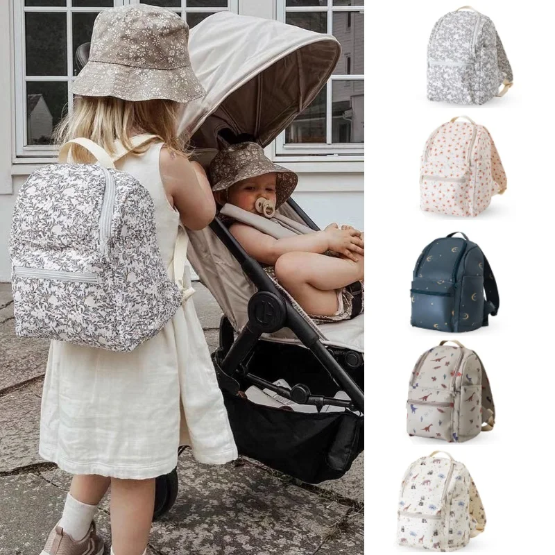 

Children's Backpack 2025 Autumn New Cartoon Waterproof Girl Backpack Pure Cotton Baby Kindergarten Backpack Children's Clothing