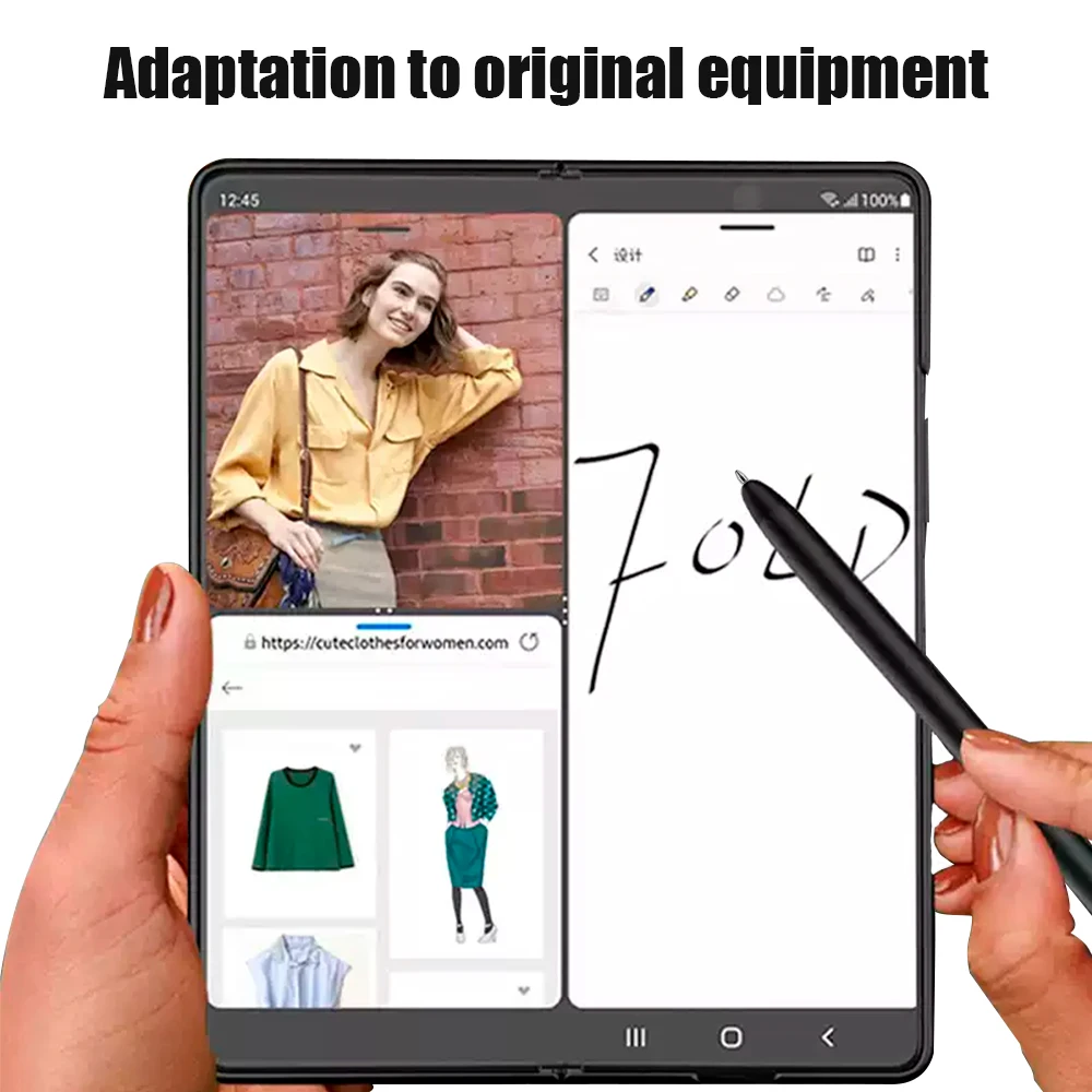 Tytanowe Końcówki Pióra Zamienne do Samsung Galaxy Tab S9/S9FE+/S9 Ultra/S8/S8+/S8 Ultra/S7/S7 FE/S6/S6 Lite