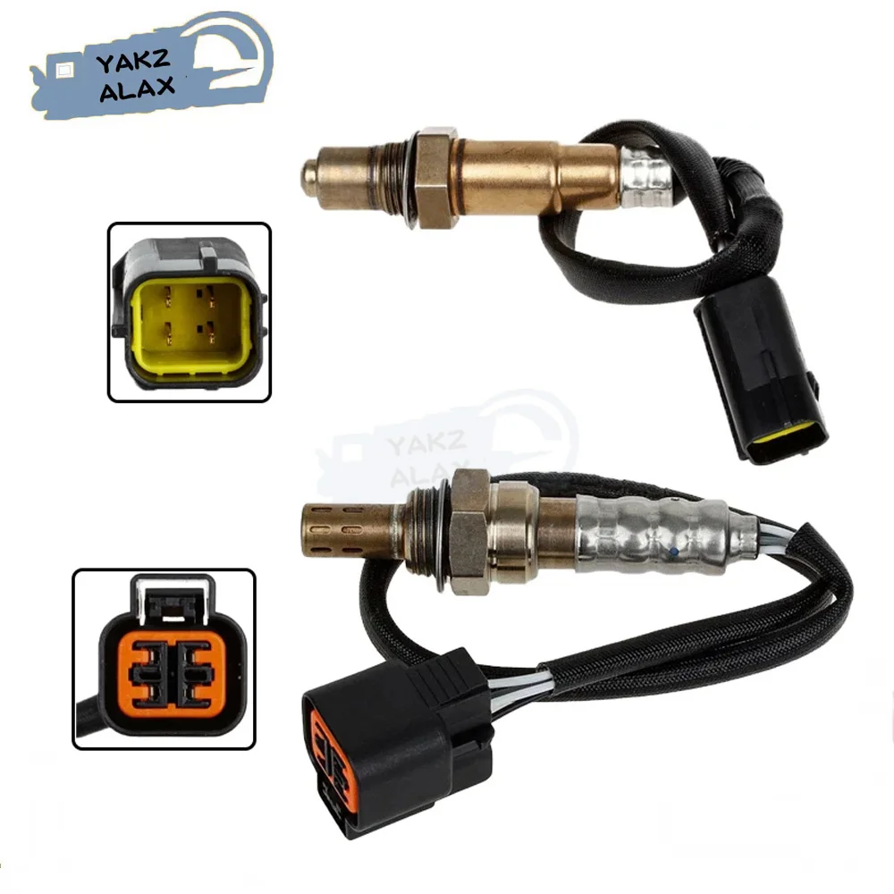 

2Pcs for 2003-2006 Hyundai Tiburon Elantra Tucson 2005-2010 Kia Sportage 2.0L Oxygen Sensor Up+Downstream 234-4851 234-4852