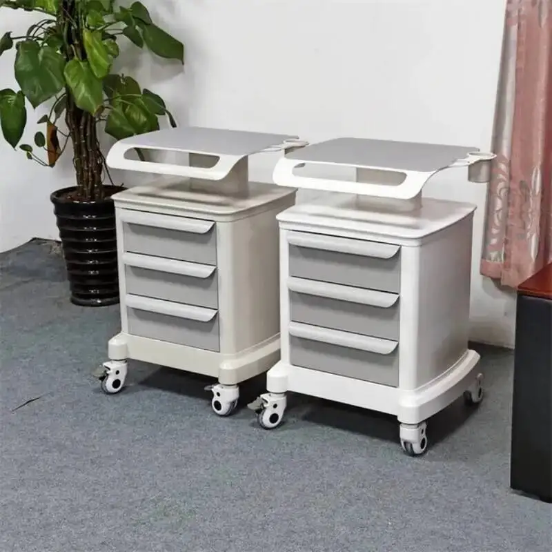 Hair Salon Beauty Cleaning Trolley Utility Cosmetic Rolling Salon Trolley Medical Barber Carrito Auxiliar Salon Furniture BL50ST