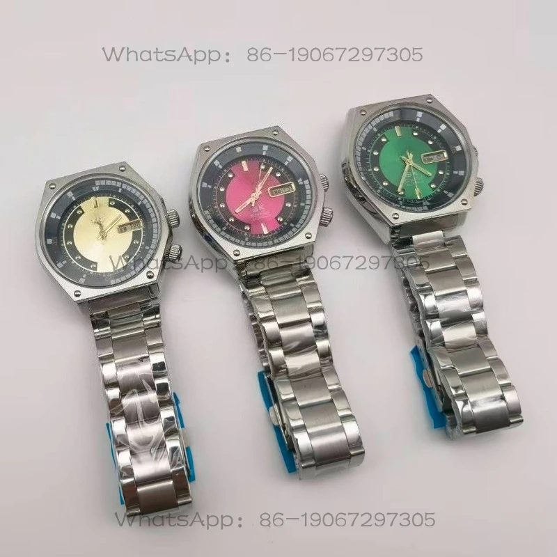 

2026 Новые механические часы Orient, все мужские механические часы, ночник, дисплей, водонепроницаемый полый циферблат, полная функция