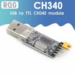 1PCS/3PCS CH340 module USB to TTL CH340G upgrade download a small wire brush plate STC microcontroller board USB to serial