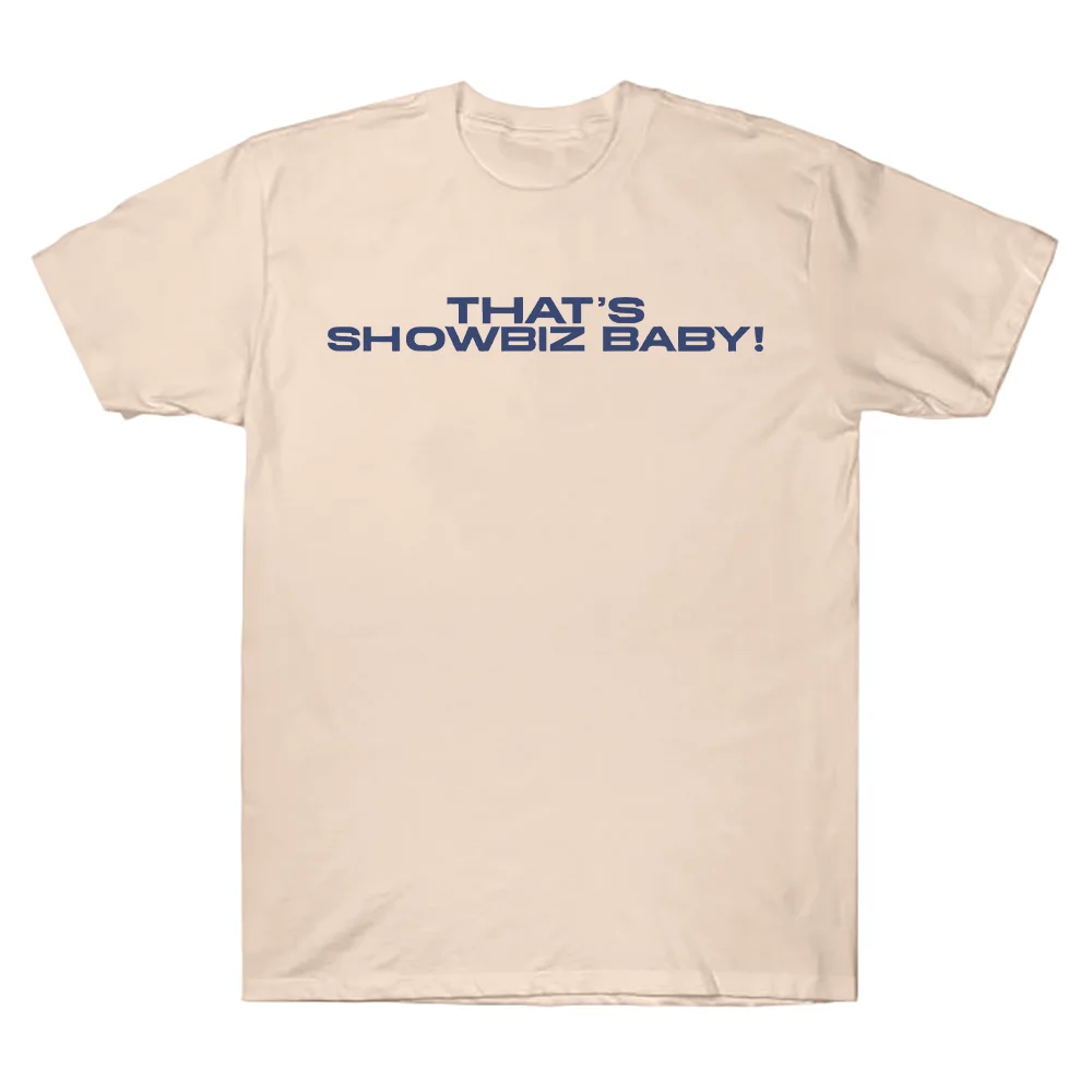 تي شيرت That's Showbiz Baby تي شيرت Jade Thirlwall موضة 2025 ملابس علوية بسيطة غير رسمية بأكمام قصيرة تي شيرت للنساء والرجال