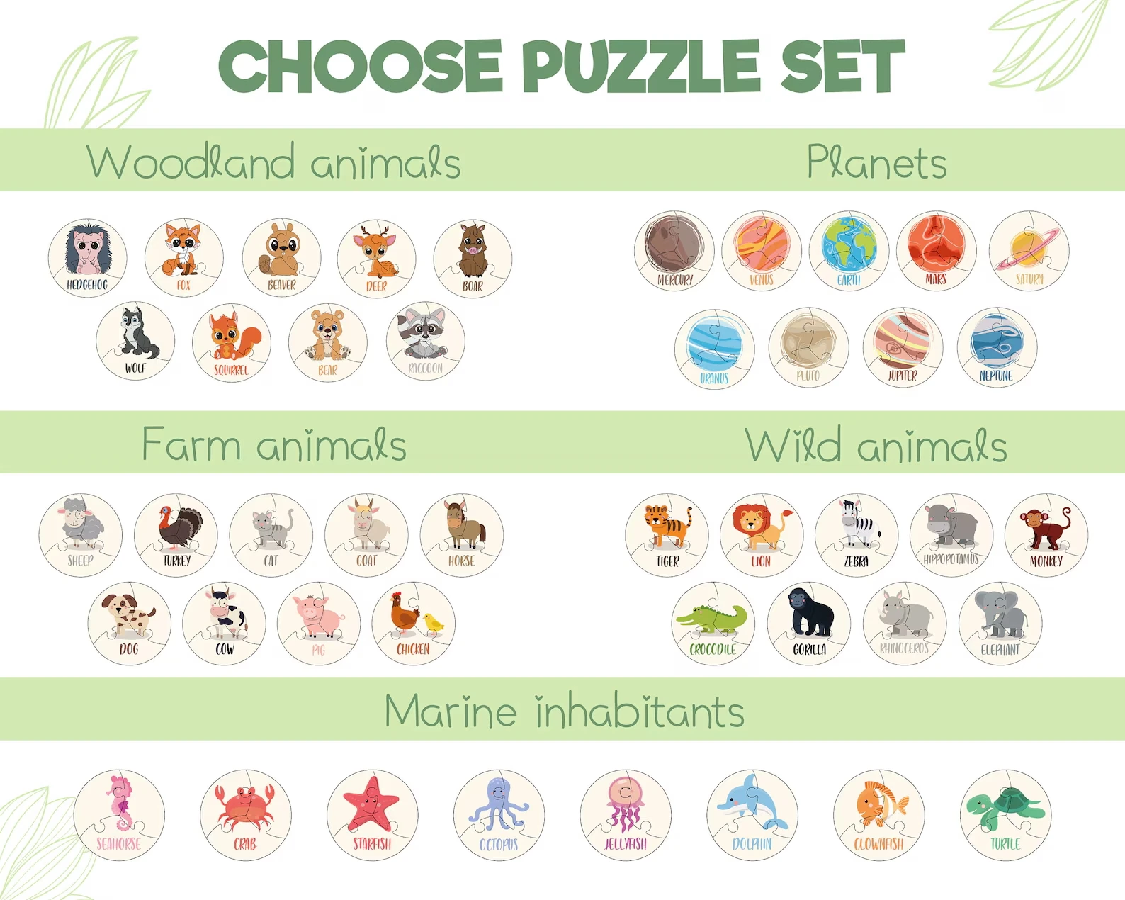 몬테소리 장난감 2세용 |   유아용 퍼즐 |   1~3세 유아용 장난감 |   아기 & 유아용 장난감 |   몬테소리 감각 발달 장난감