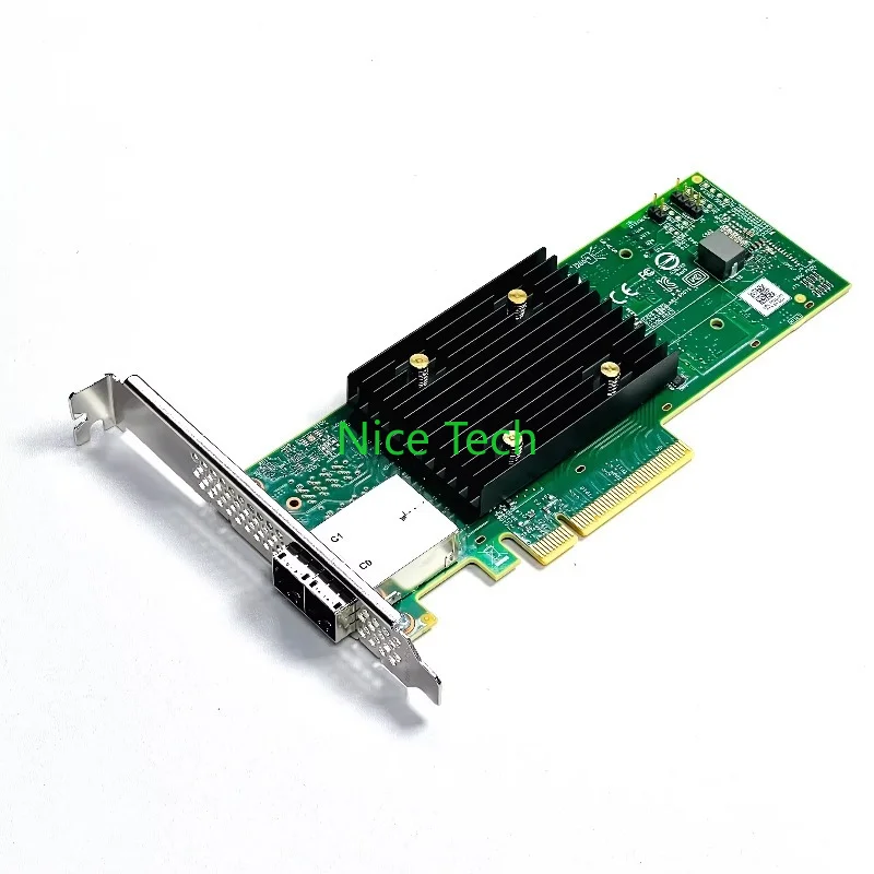 

Оригинальная сетевая карта LSI 9500-8e 12 Гбит/с SAS HBA, сетевой адаптер PCIe x8 Gen 4.0.