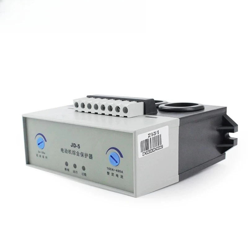 Motor integrated protector Three-phase electric JD-5 phase loss overload motor protector 220V 380V