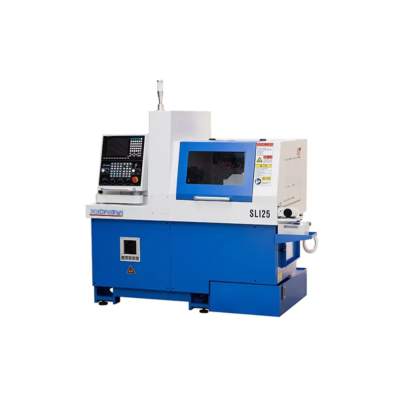 Tornio svizzero CNC Sl125 per metallo resistente sicuro e affidabile