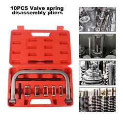 Valve Spring Compressor Kit Removal And Installation Tools Engine Spring Compressor Valve 10pcs Clamp Set