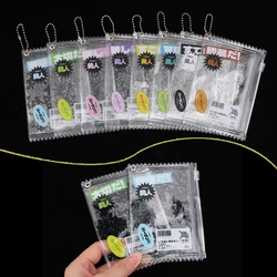 1Pc 3Inch Transparent Candy Bag Kpop Card Sleeves With Zipper PVC Photocard Holder Props Badge Card Films Game Cards Protector