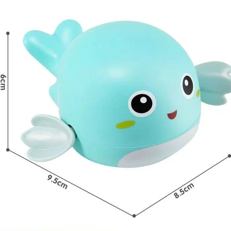 Baby Shower Toy Bathroom Water Splashing Float Clockwork Bath Toy Summer Swimming Animal Boys Girls Shower Gift High Quality