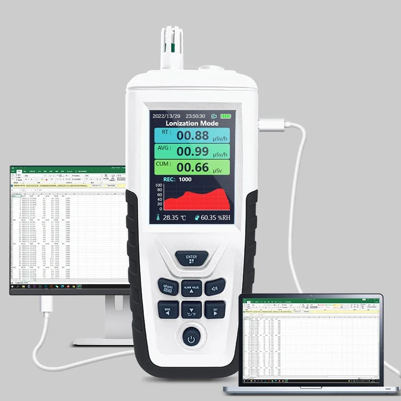 

Portable Digital X-ray Beta Gamma Personal Dosimeter Geiger Counter Nuclear Radiation Detector