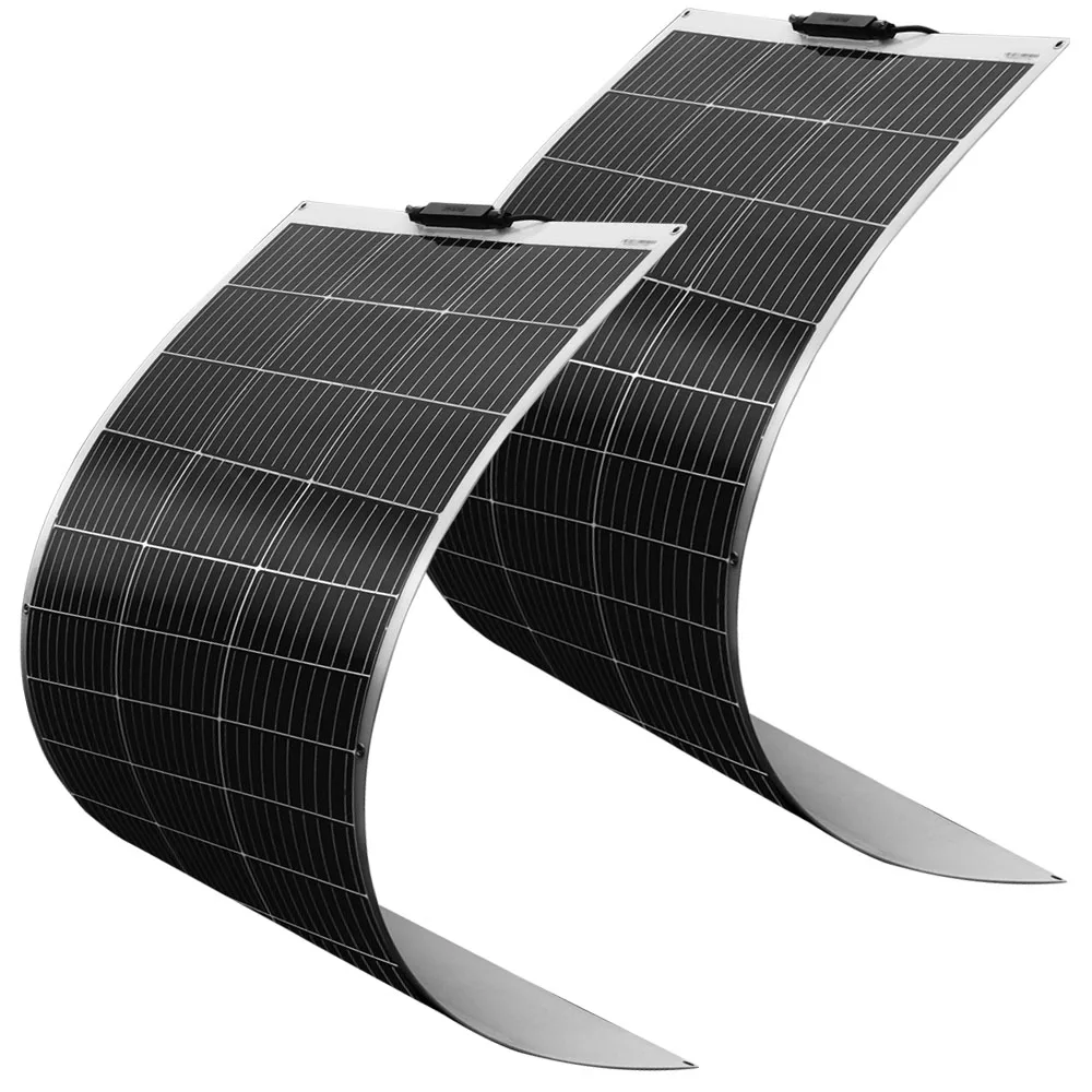 Semi-flexible Solar Panel 1200W 600W 480W 120 W 18V Monokristalline Semi-flexible Solarpanel 1 ~ 10 stücke panel Solar 120 W wählen von) für RV/Boot/Auto/Home