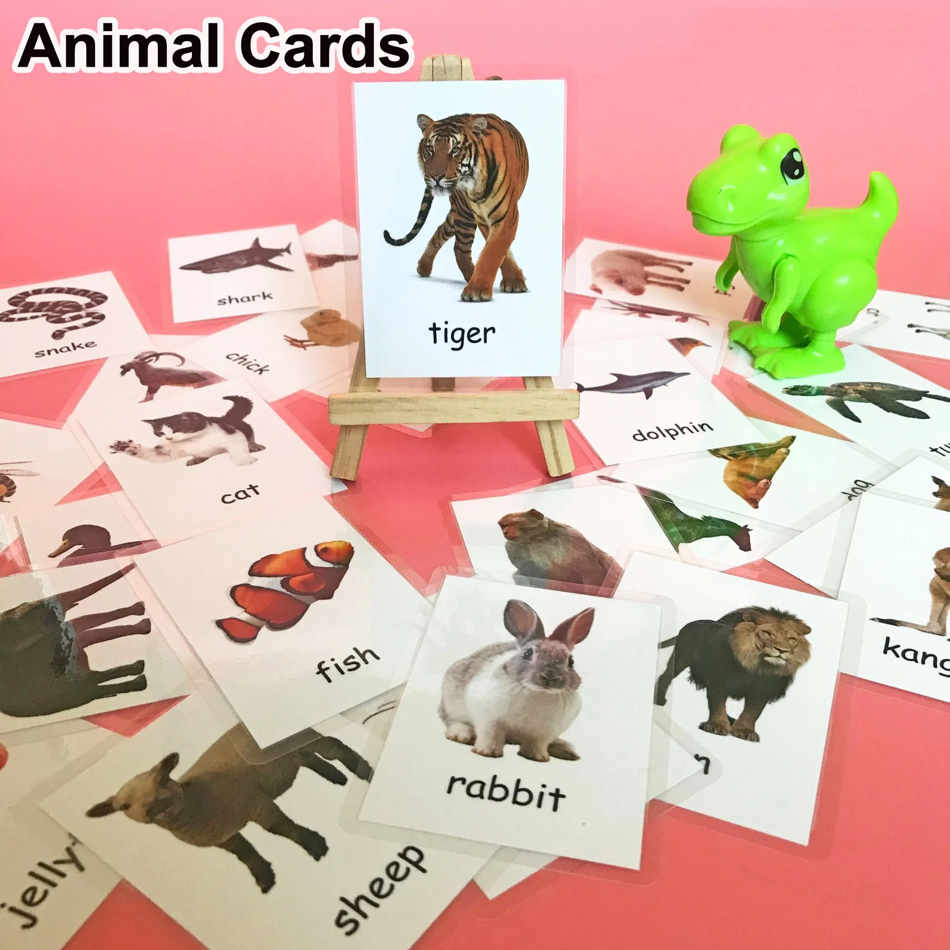 12/16/32pcs Montessori Kids English Words Learning cards Early Educational Cards Classroom Kindergarten Teacher Teaching Aids