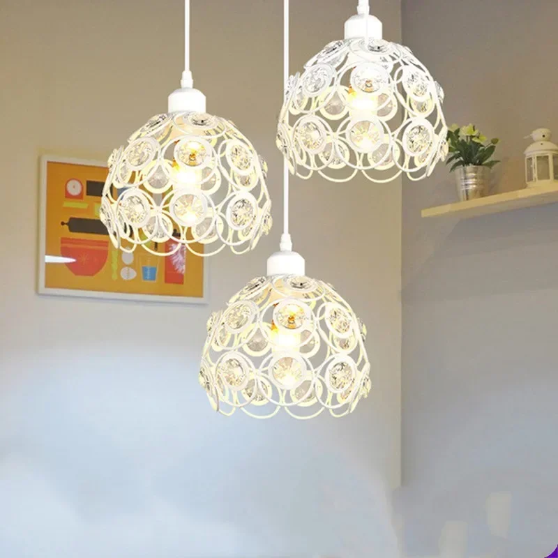 

Crystal Suction Roof Lighting Chandelier for Restaurant Bedroom Living Room Hotel Corridor - Elegant Lantern Light Fixtures