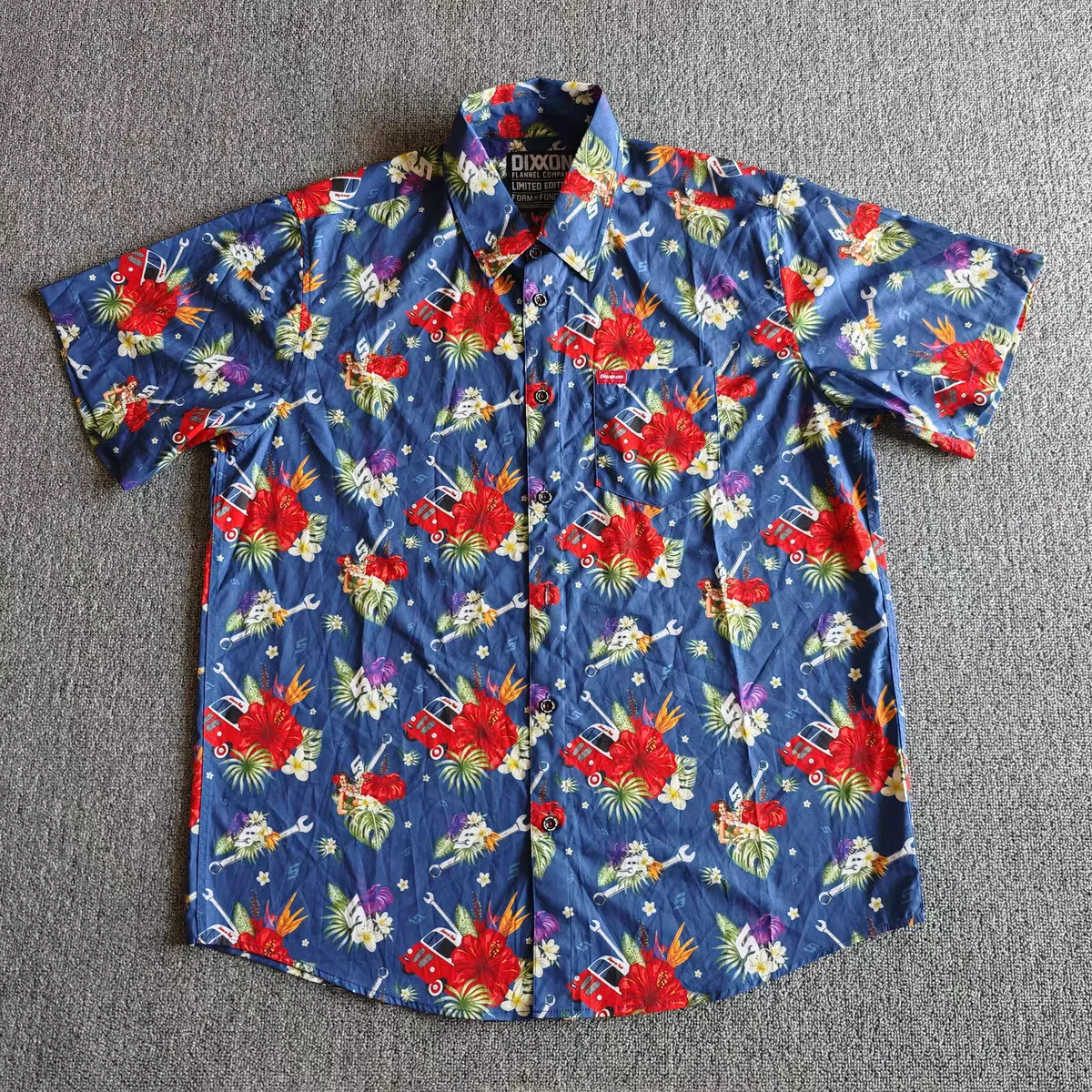 

Vintage Hong Kong Sle Men's ort Sve irt Faionable Beach Casual Top Trendy Haome Men's Clothing Button up irt