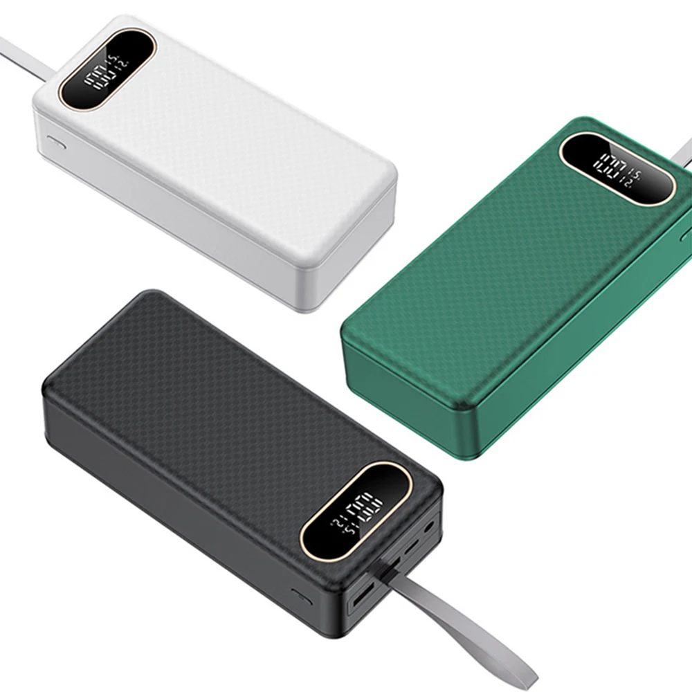 21-teiliges 18650 Batteriegehäuse DIY Mobile Power Box, lötfreies 22,5W Schnellladegerät mit DC/USB/Type-C Ausgang und LED-Licht für Outdoor-Stromversorgung – Detail 21