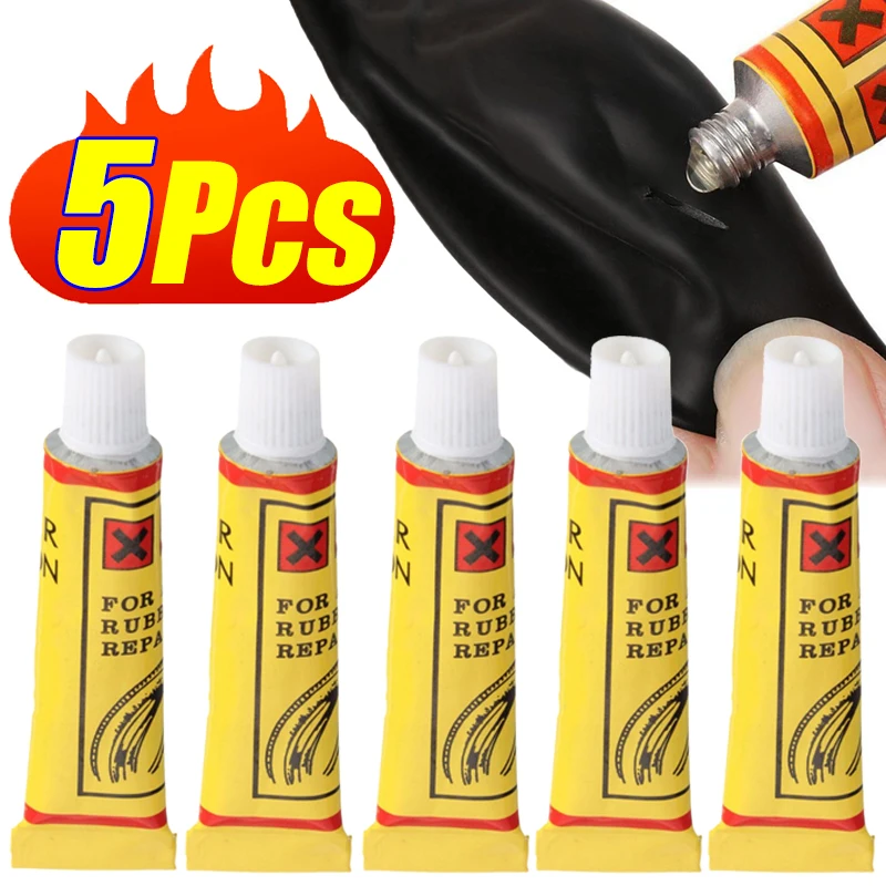 

1/2/5Pcs Car Tyre Repairing Glue Motorcycle Bicycle Tire Inner Tube Patching Glue 6ml Rubber Cement Adhesive Tire Repair Glue