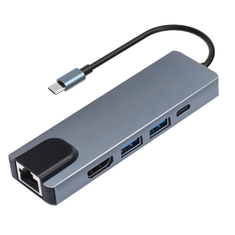 station-d'accueil-tout-en-un-type-c-avec-charge-pd-hub-de-carte-d'interface-reseau