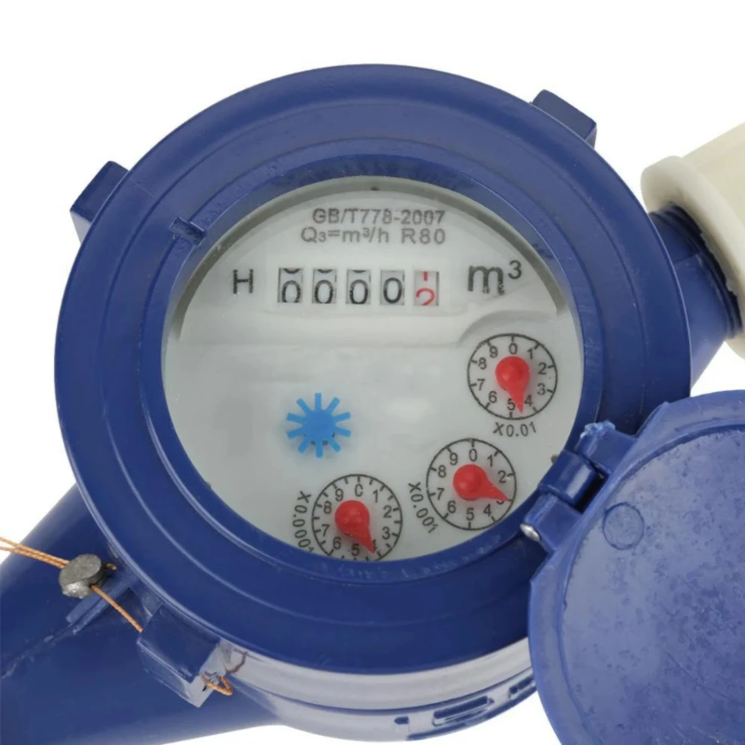 DN15 Garden  Plastic Cold Water Meter Single Water Flow Wet Table Measuring